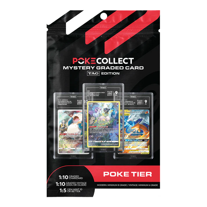 TAG Edition Mystery Graded Card - Poke Tier