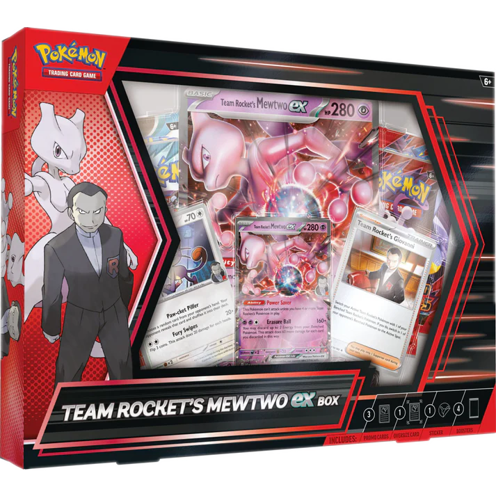 Team Rocket's Mewtwo ex Box
